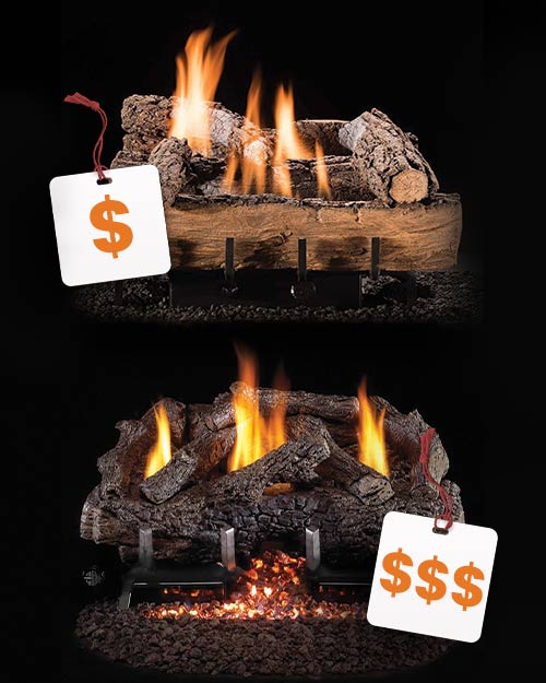 Gas Log Set FAQs Fireplaces Direct Learning Center