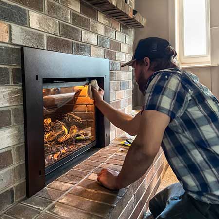 How to Install an Electric Fireplace Insert | Fireplaces Direct ...