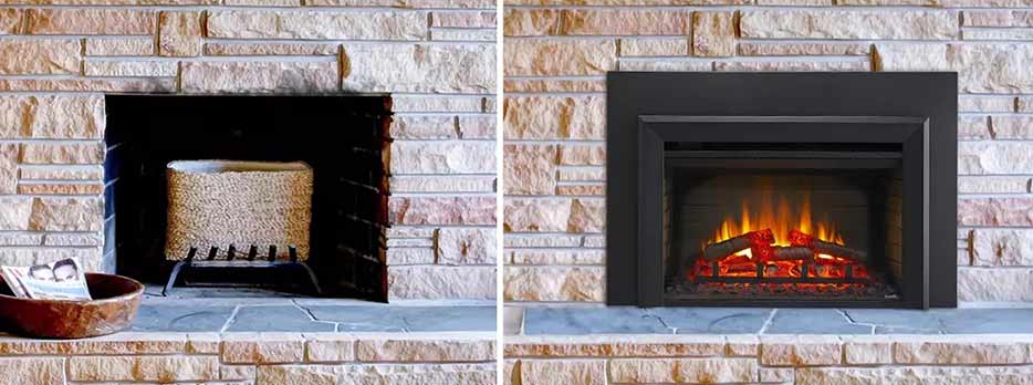 Electric Fireplace Insert FAQ | Fireplaces Direct Learning Center