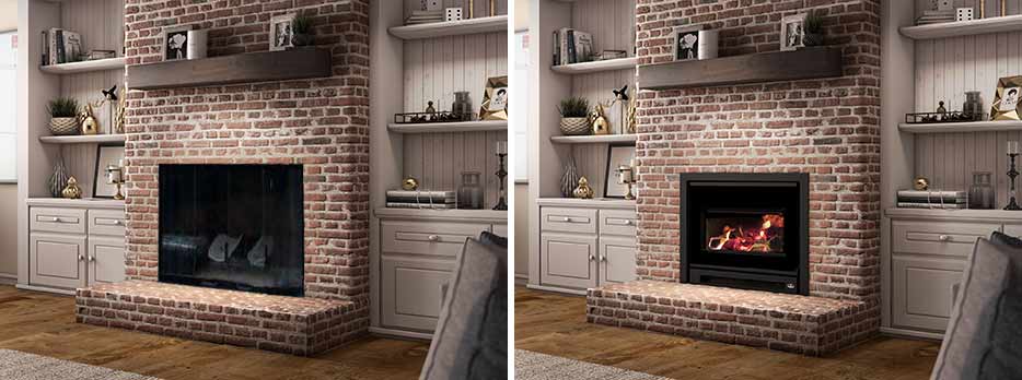 Wood-Burning Fireplace Insert FAQ | Fireplaces Direct Learning Center