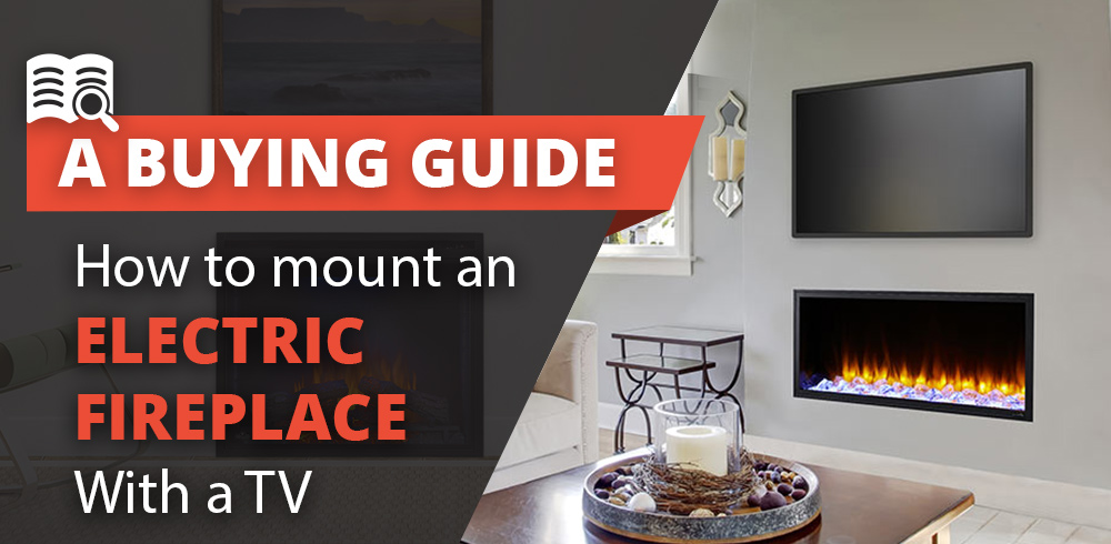 How to Mount an Electric Fireplace with a TV