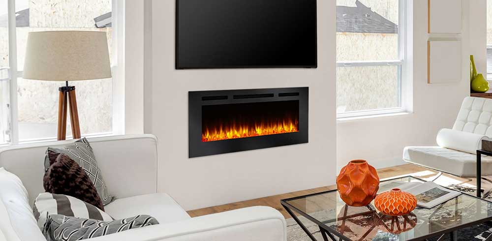 SimpliFire Allusion Platinum Electric Fireplace Review